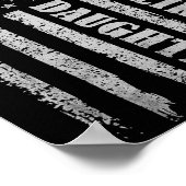 Awesome Like My Daughter Men Funny For Dad Fathers Poster (Ecke)