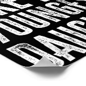 Awesome Like My Daughter Men Funny  Poster (Ecke)