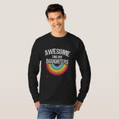 Awesome Like My Daughters Pride 10 T-Shirt (Vorne ganz)