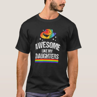 Awesome Like My Daughters Pride 8 T-Shirt