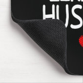 Awesome Like My Husband Heart Graphic For Valentin Mousepad (Ecke)