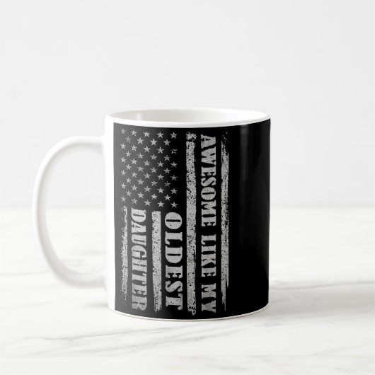 Awesome Like My Oldest Daughter Men Funny For Dad Kaffeetasse (Links)