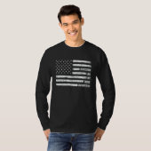 Awesome Like My Three Daughters USA Flag 4th of Ju T-Shirt (Vorne ganz)
