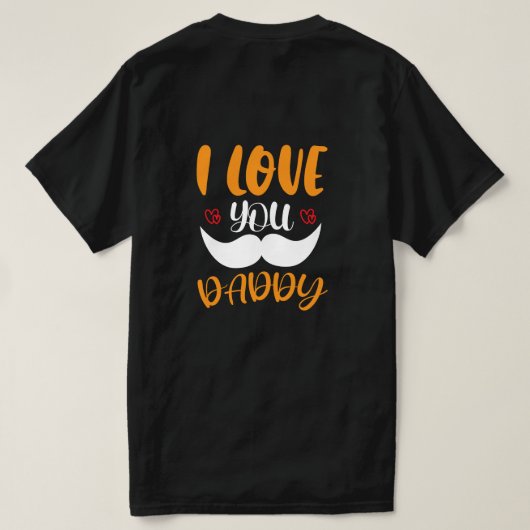 Awesome Papa T-Shirt (Design Rückseite)