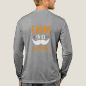 Awesome Papa Tri-Blend Shirt (Rückseite)