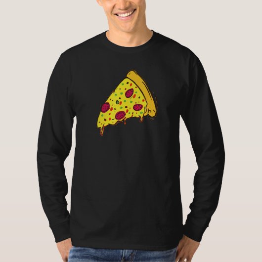 Awesome Pizza Slice For Fast Food T-Shirt (Vorderseite)