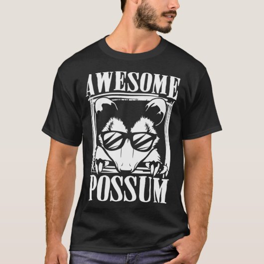 Awesome possum animal & zoowarden T-Shirt (Vorderseite)