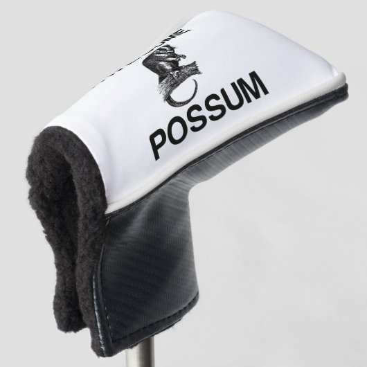 AWESOME POSSUM GOLF HEADCOVER (3/4 Vorderseite)