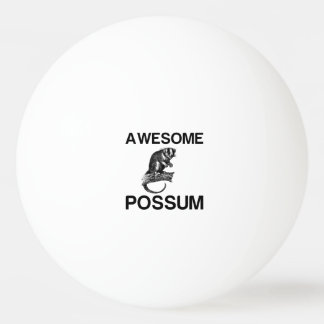 AWESOME POSSUM TISCHTENNISBALL