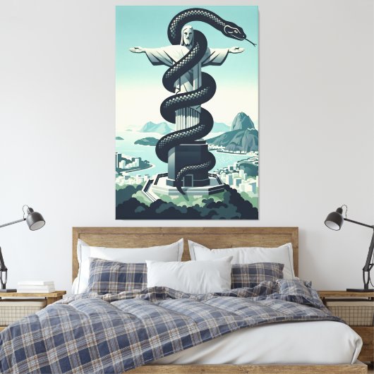 Awesome Rio De Janeiro Leinwanddruck (Insitu (Schlafzimmer))