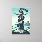 Awesome Rio De Janeiro Leinwanddruck (Vorderseite)