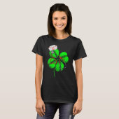 Awesome Saint Patrick's Day Doctor Shamrock Hat Ir T-Shirt (Vorne ganz)