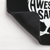Awesome Sauce Rooster Hähnchen Mousepad (Ecke)