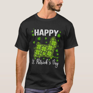 Awesome Shih Tzu Saint Patrick's Day Dog Dad Mom T-Shirt