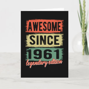 Awesome Since 1961 Karte