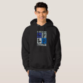 Awesome since 1962 Wakeboard lifestyle Hoodie (Vorne ganz)