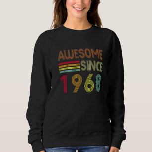 Awesome Since 1968 Vintage 54 Sweatshirt