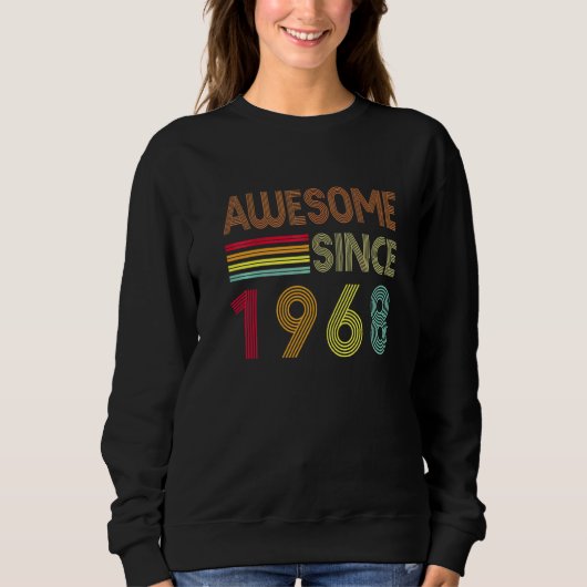 Awesome Since 1968 Vintage 54 Sweatshirt (Vorderseite)