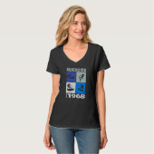 Awesome since 1968 Wakeboard lifestyle 1 T-Shirt (Vorderseite Vollansicht)