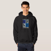 Awesome since 1970 Wakeboard lifestyle  1 Hoodie (Vorne ganz)