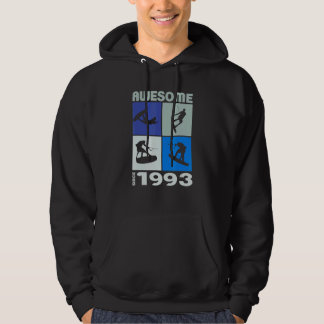 Awesome since 1993 Wakeboard lifestyle Hoodie