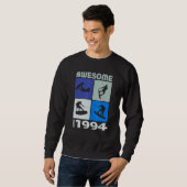 Awesome since 1994  Wakeboard lifestyle Sweatshirt (Vorne ganz)