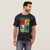 Awesome since 1997 Wakeboard lifestyle 1 T-Shirt (Vorne ganz)