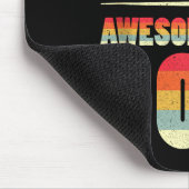 Awesome Since 2018 Soccer 8th Birthday Tank Top  Mousepad (Ecke)