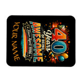 Awesome Since April 1986 Magnet (Horizontal)