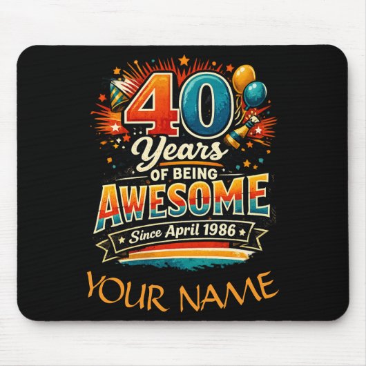 Awesome Since April 1986 Mousepad (Vorne)