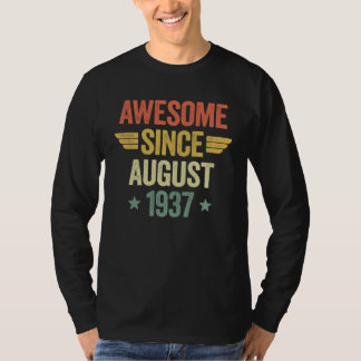 Awesome Since August 1937 T-Shirt