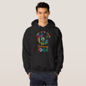 Awesome Since February 1968 is a Funny Quote Hoodie (Vorne ganz)