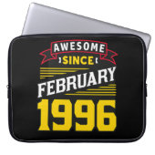 Awesome Since February 1996 Laptopschutzhülle (Vorderseite)