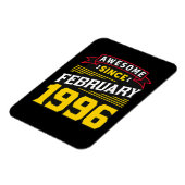 Awesome Since February 1996 Magnet (Linke Seite)