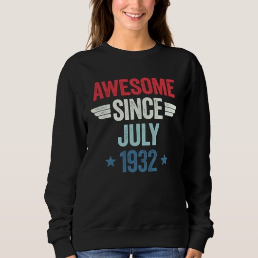 Awesome Since July 1932 Sweatshirt (Vorderseite)