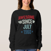 Awesome Since July 1960 1 Sweatshirt (Vorderseite)