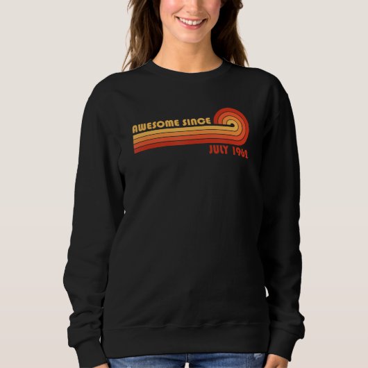 Awesome Since July 1962 Sweatshirt (Vorderseite)
