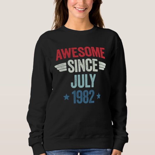 Awesome Since July 1982 Sweatshirt (Vorderseite)