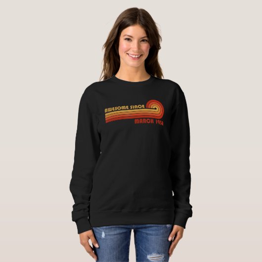 Awesome Since March 1938 Sweatshirt (Vorne ganz)