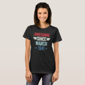 Awesome Since March 1941 T-Shirt (Vorne ganz)