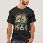 Awesome since September 1964 60 Years Old 60th Bir T-Shirt (Vorderseite)