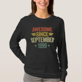 Awesome Since September 1999 T-Shirt (Vorderseite)