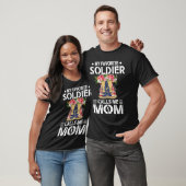 Awesome Soldier Mom My favorite soldier calls me m T-Shirt (Unisex)