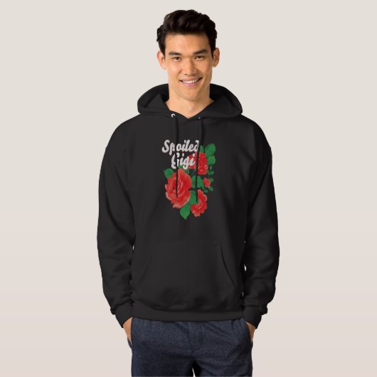 Awesome Spoiled Gigi Family Loves Nonna Grandma Ro Hoodie (Vorne ganz)