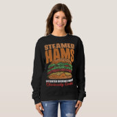 Awesome Steamed Hams Skinner Burger Themed  Meme Sweatshirt (Vorne ganz)