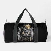 Awesome Steampunk Cat  Duffle Bag (Rückseite)