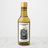 Awesome Steampunk Cat Gifts Weinetikett (Vorderseite)