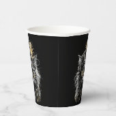 Awesome Steampunk Cat Pappbecher (Rechts)