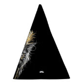 Awesome Steampunk Cat Partyhütchen (Rechts)