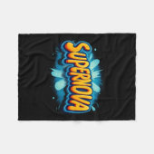 Awesome Supernova Costume For Boys And Girls  Fleecedecke (Vorderseite (Horizontal))
